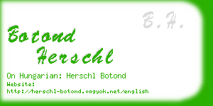 botond herschl business card